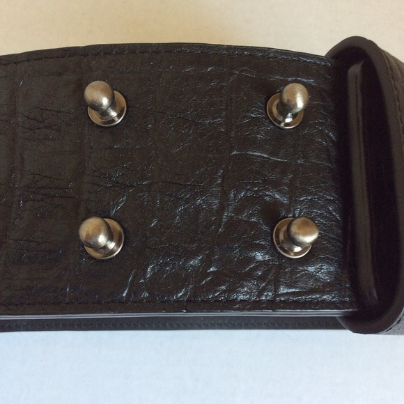 Thomas Wylde Black Studded Women\'s Belt Sz S/M main image 5